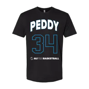 AU BB Player Name and Number Tee, Shey Peddy 34
