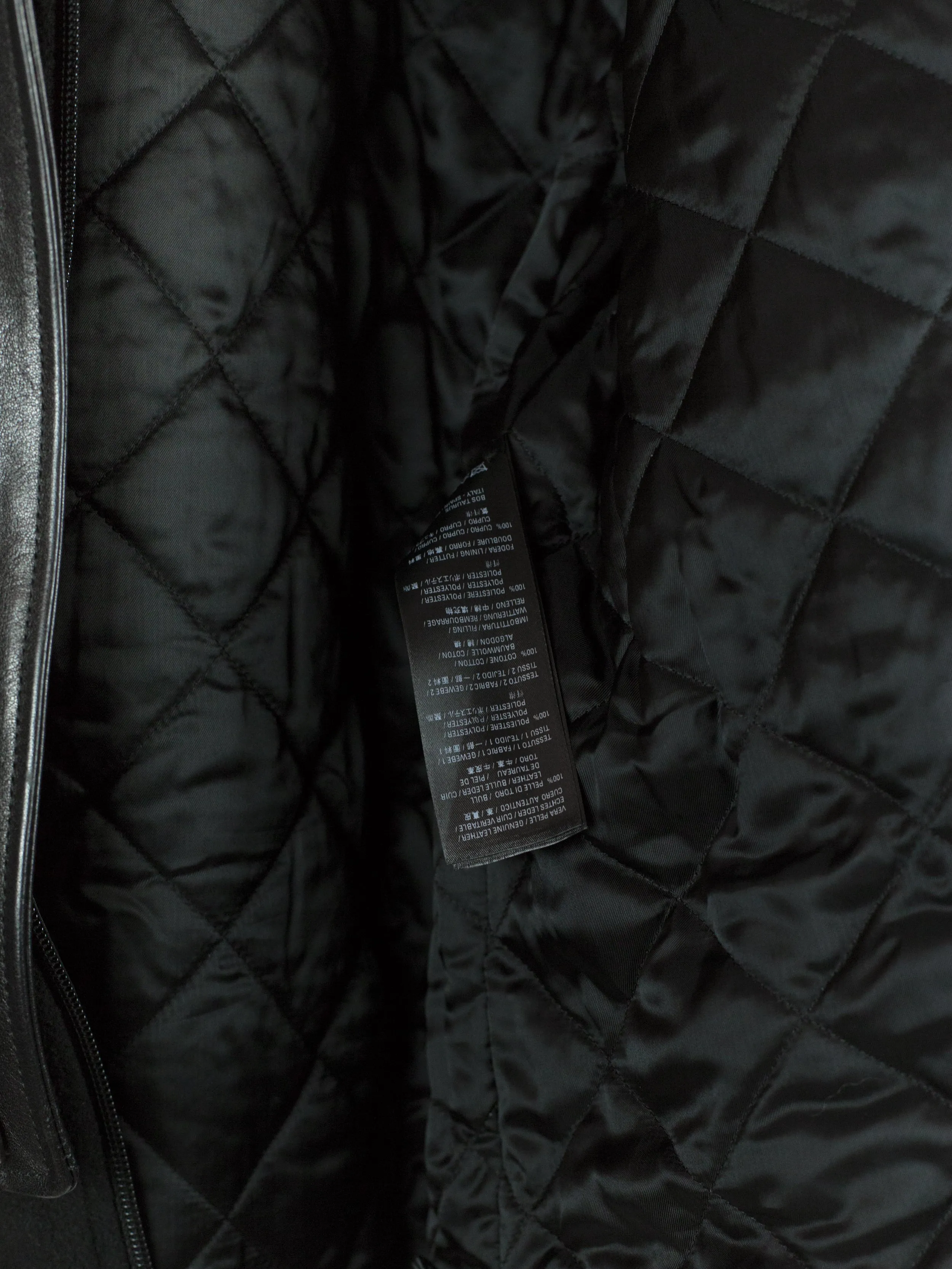 Balenciaga 18AW Layered Leather Rider