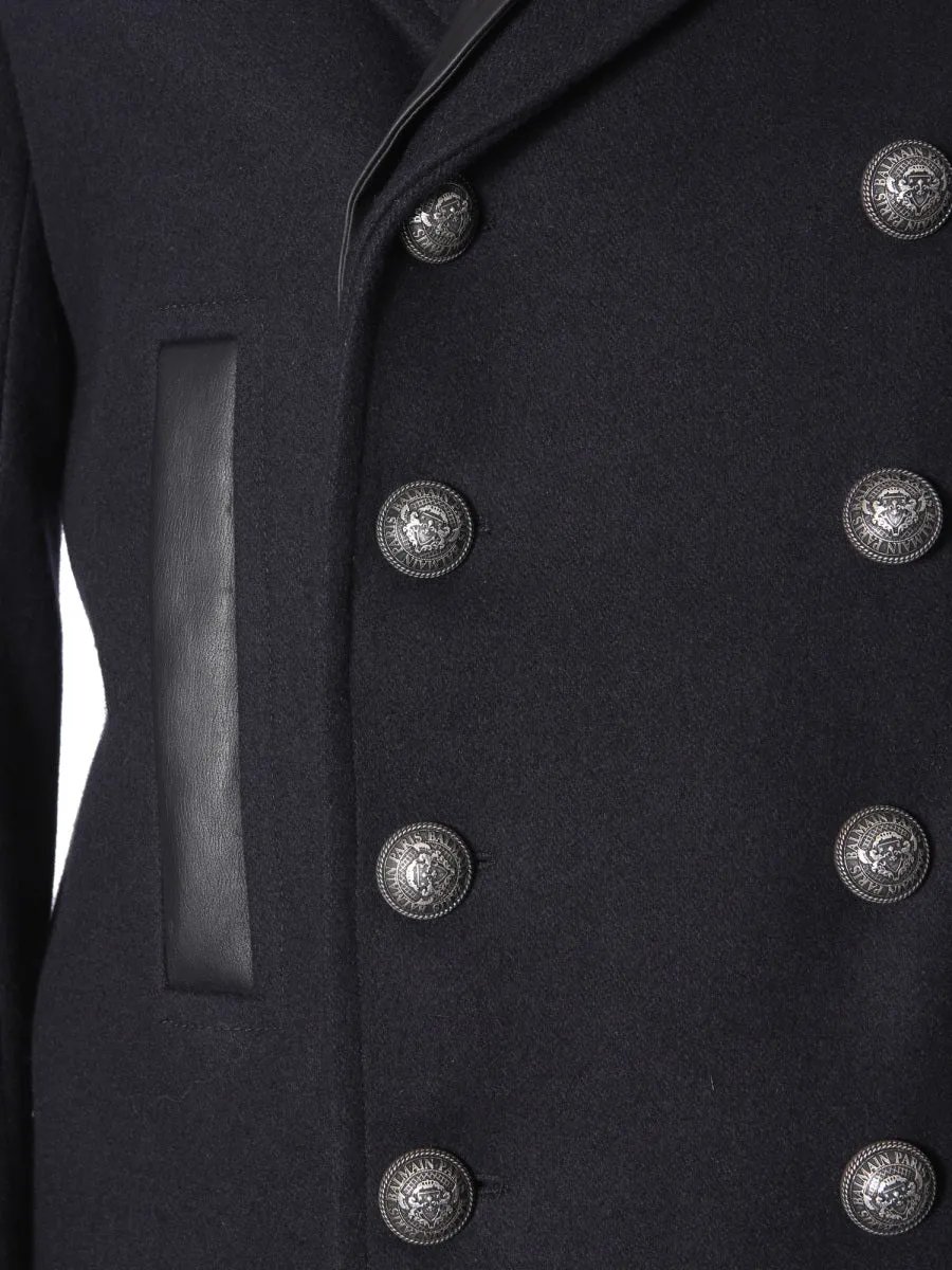 Balmain Double-Breasted Layered Blazer
