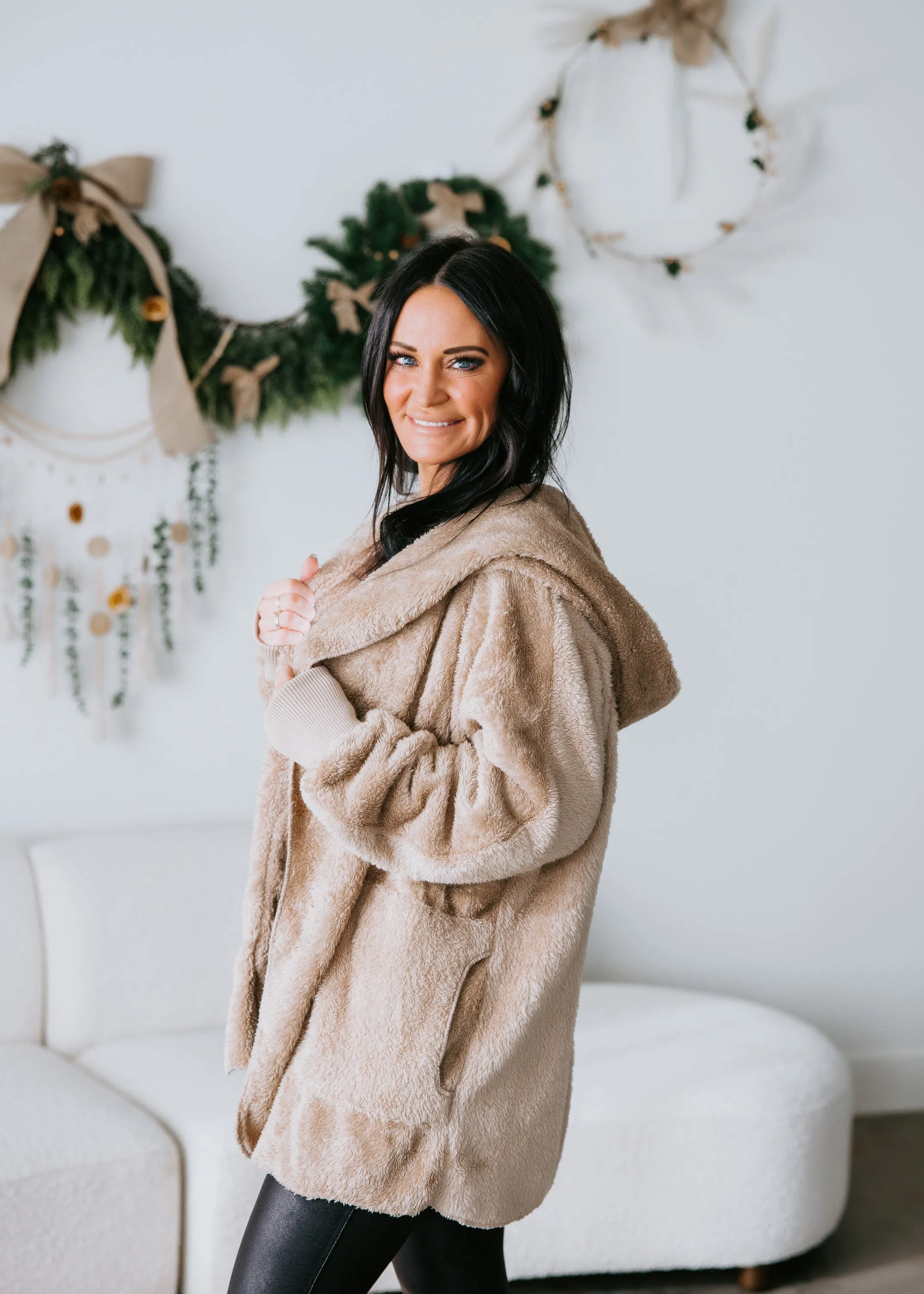 Be Fur-Real Plush Hooded Jacket