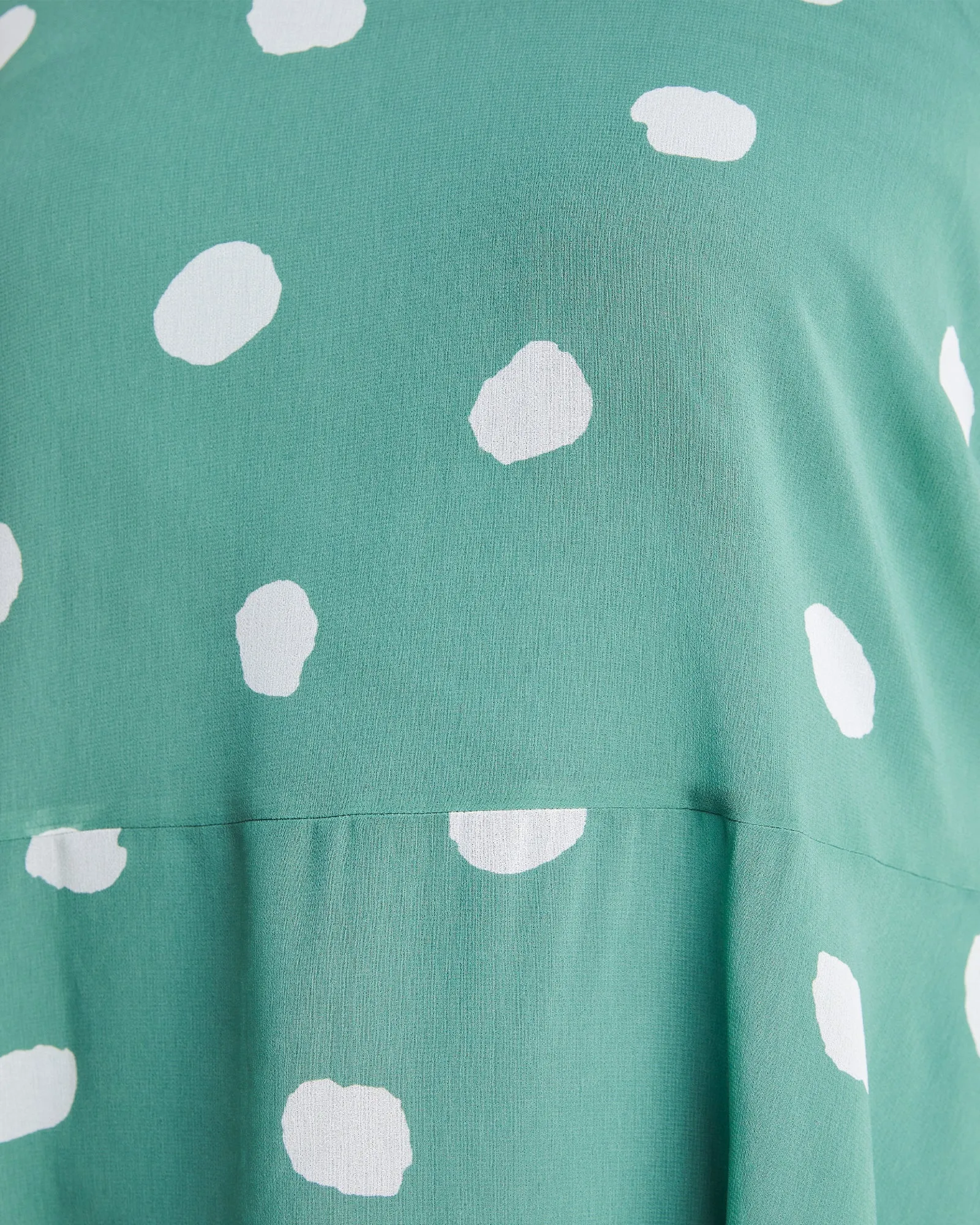 Begin Again Ruffled High-Low Tunic | Sage/Milk