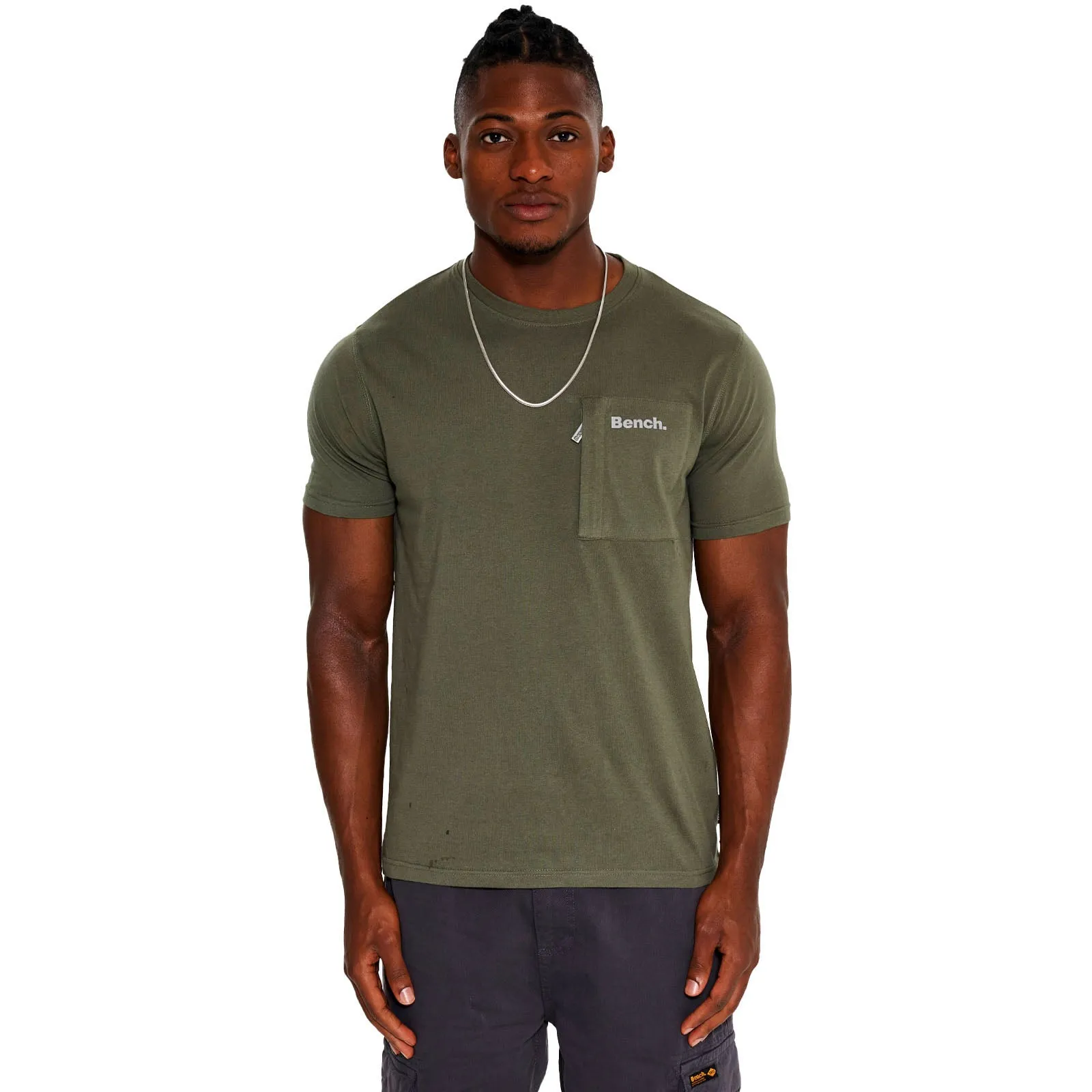 Bench Mens Lapse Short Sleeve Cotton T-Shirt