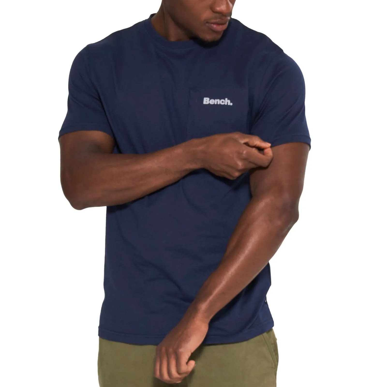 Bench Mens Lapse Short Sleeve Cotton T-Shirt