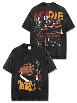 Biggie - Front & Back Print - Graphic Tee