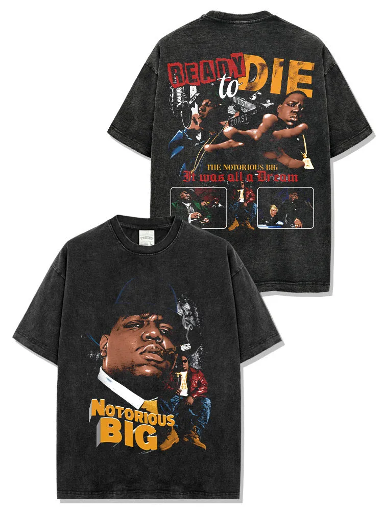 Biggie - Front & Back Print - Graphic Tee