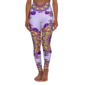 Blululi Lavender Mandala Yoga Pants