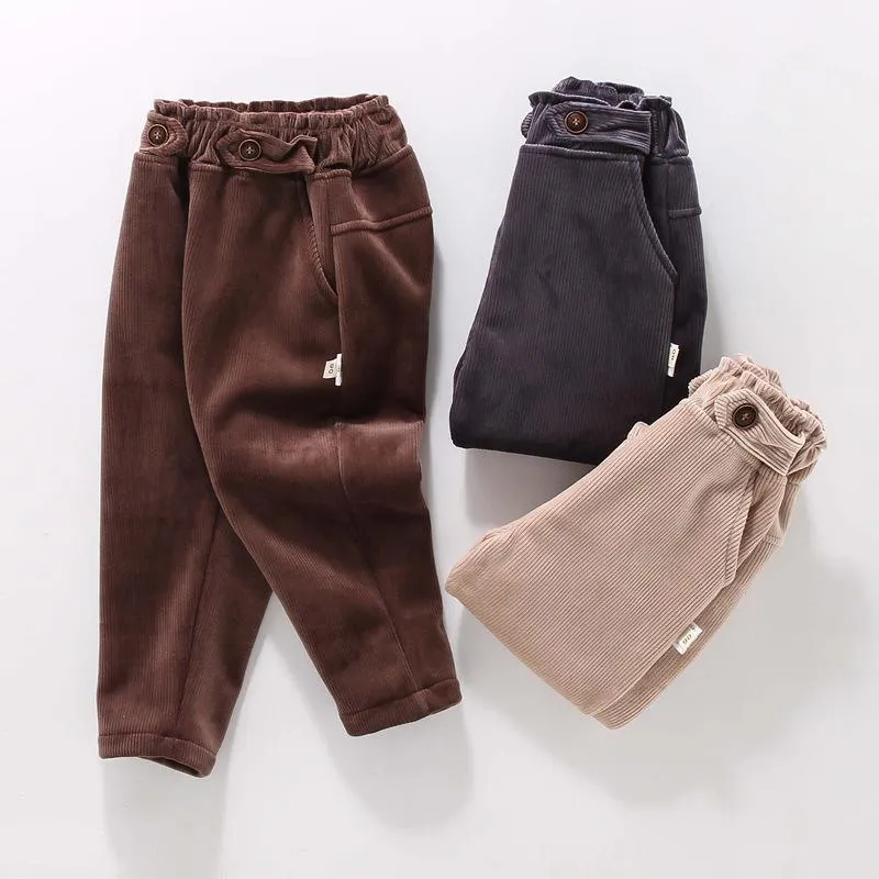 Boys Casual Solid Color Pants Wholesale Boys Clothes