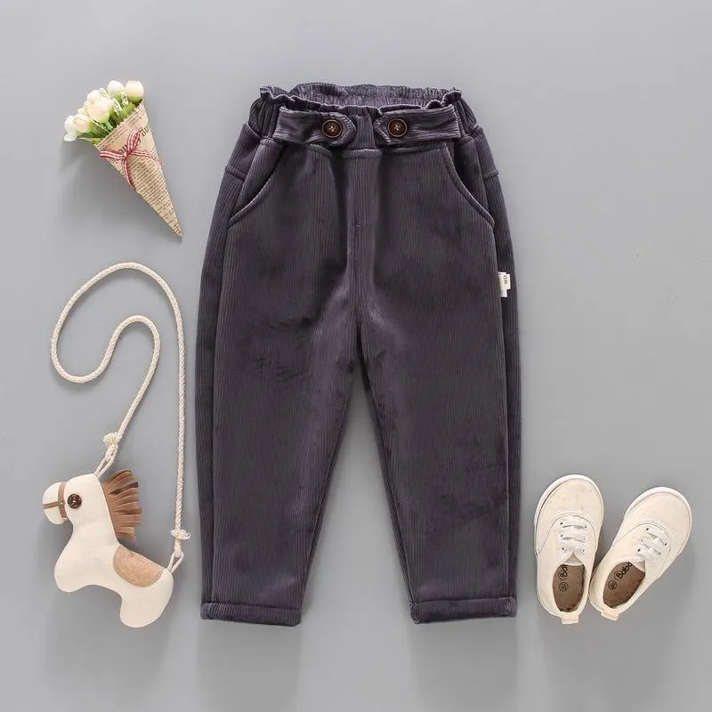 Boys Casual Solid Color Pants Wholesale Boys Clothes