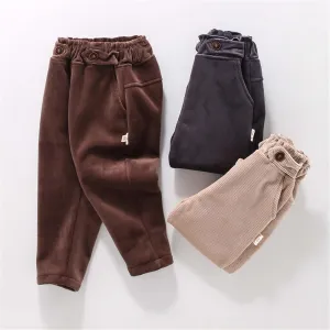 Boys Casual Solid Color Pants Wholesale Boys Clothes