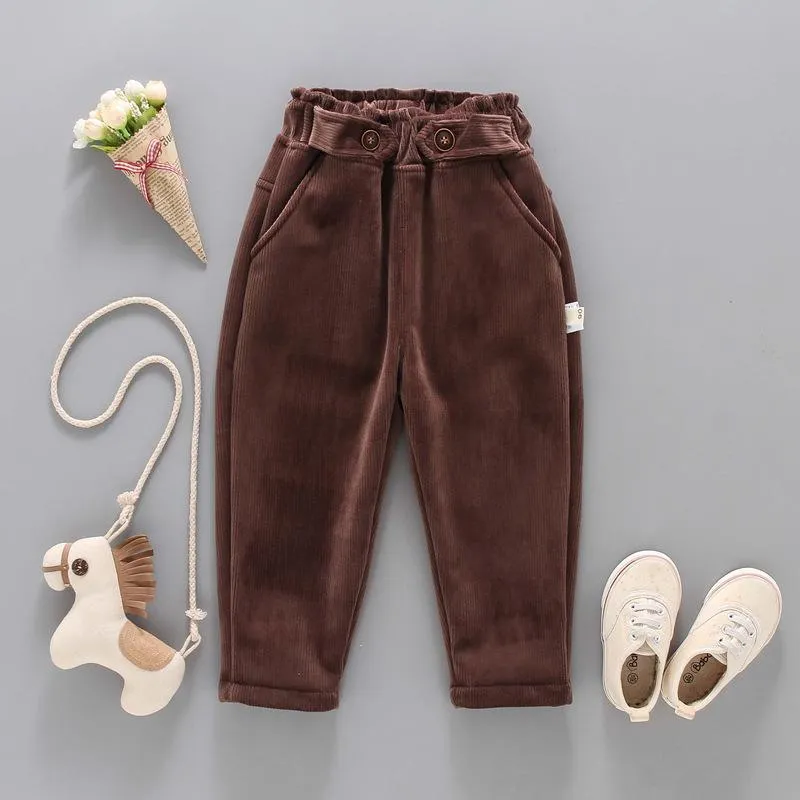 Boys Casual Solid Color Pants Wholesale Boys Clothes