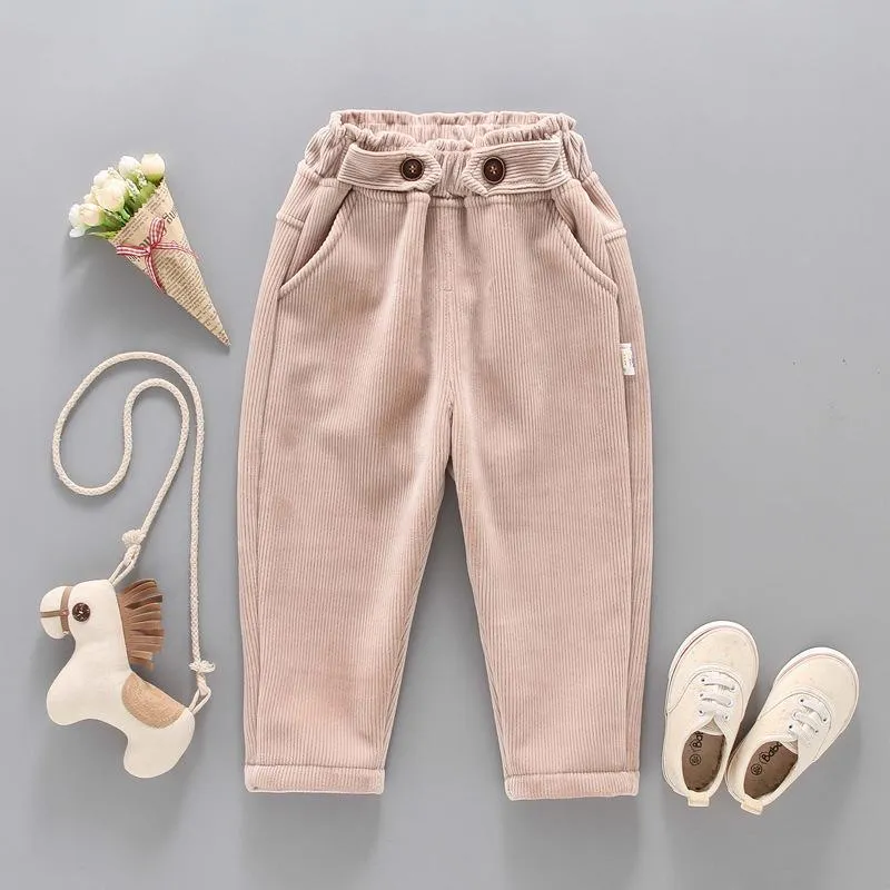Boys Casual Solid Color Pants Wholesale Boys Clothes