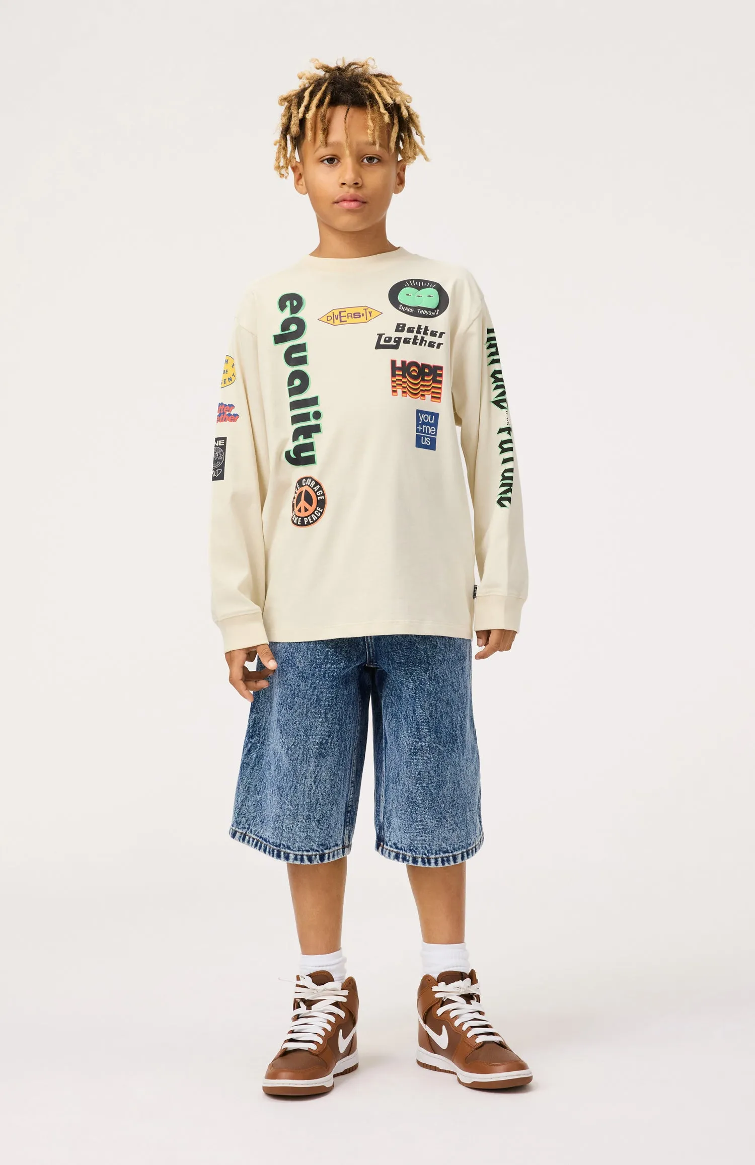 Boys Sweater - Statement Sweater Front & Back Print