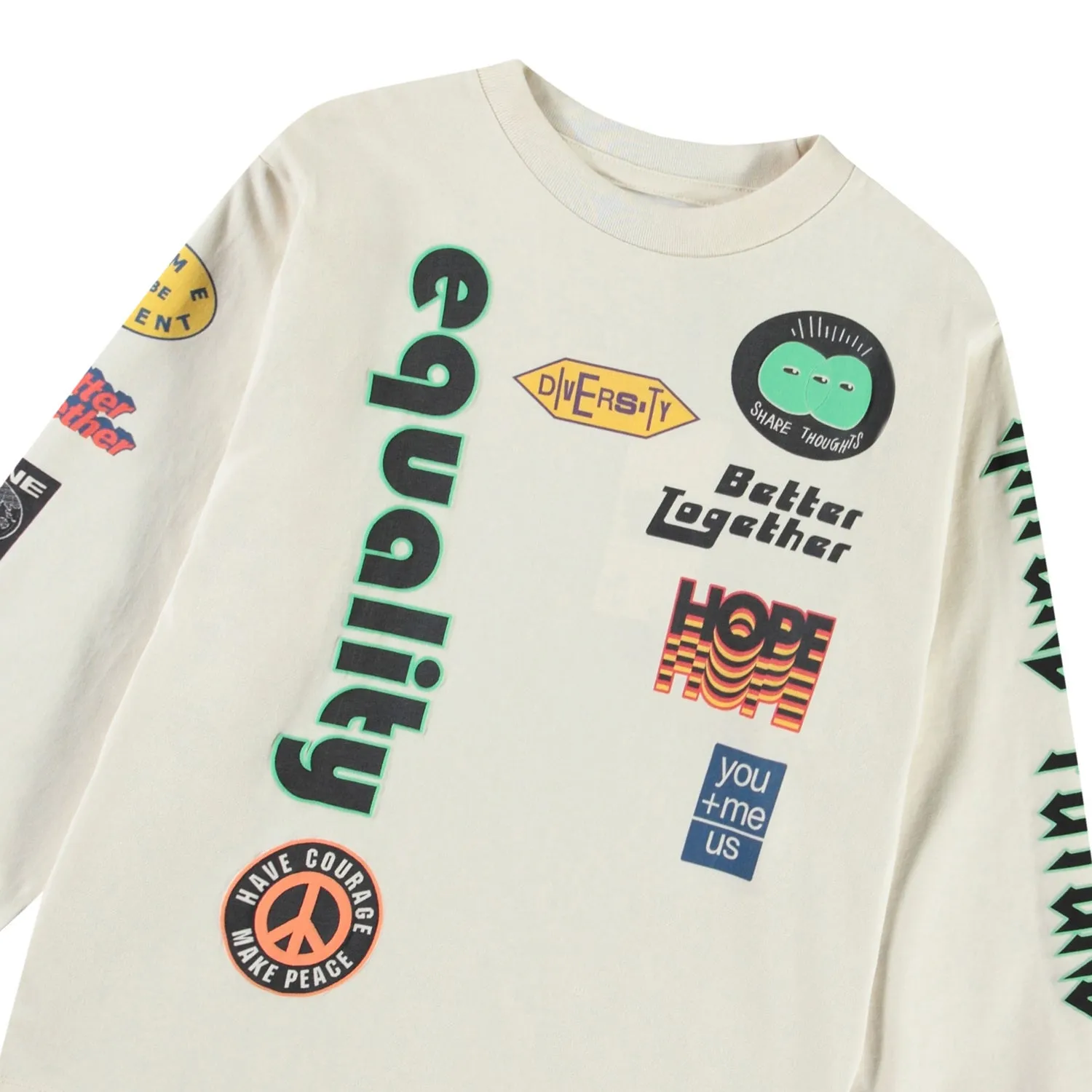 Boys Sweater - Statement Sweater Front & Back Print