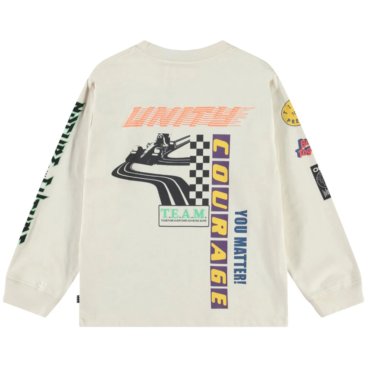 Boys Sweater - Statement Sweater Front & Back Print