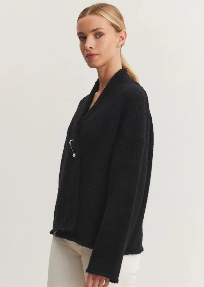 Chanson Brushed Knit Cardigan