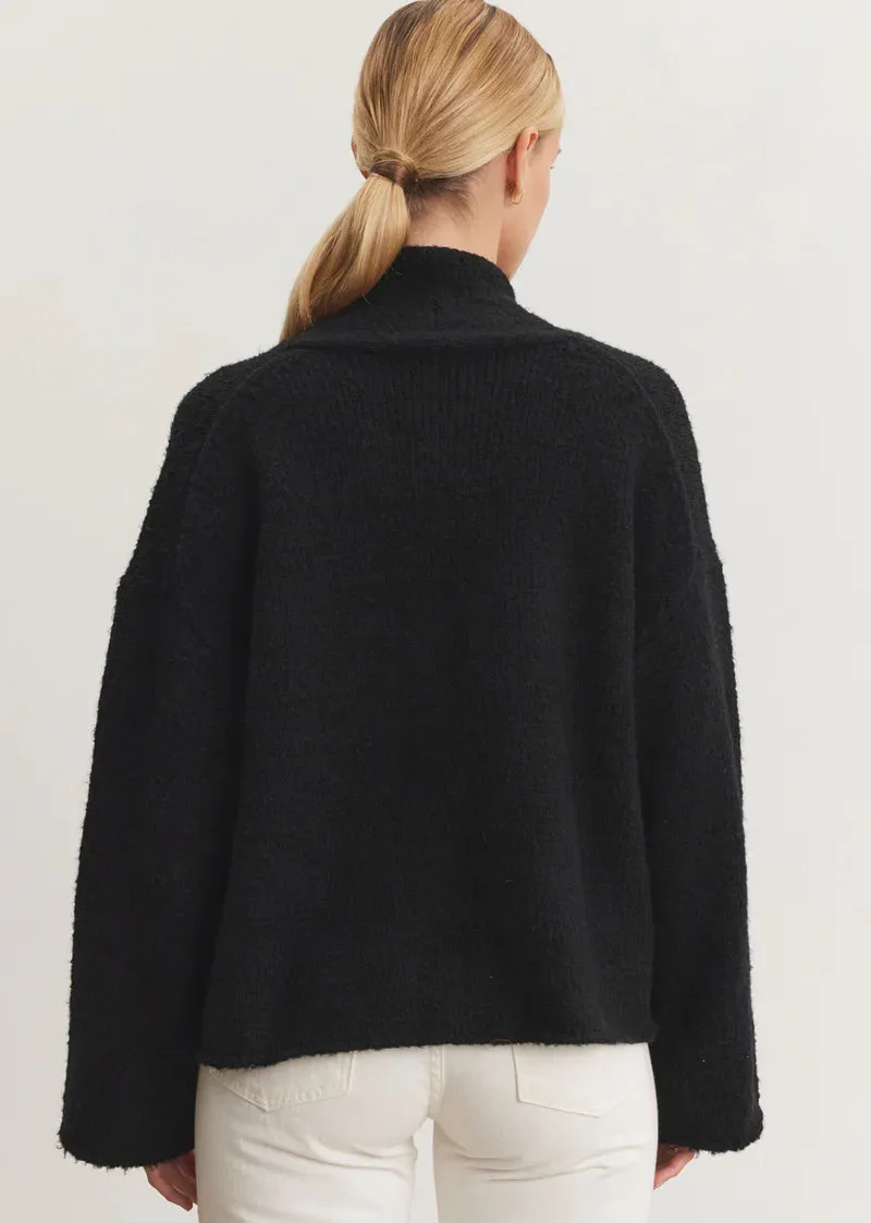 Chanson Brushed Knit Cardigan