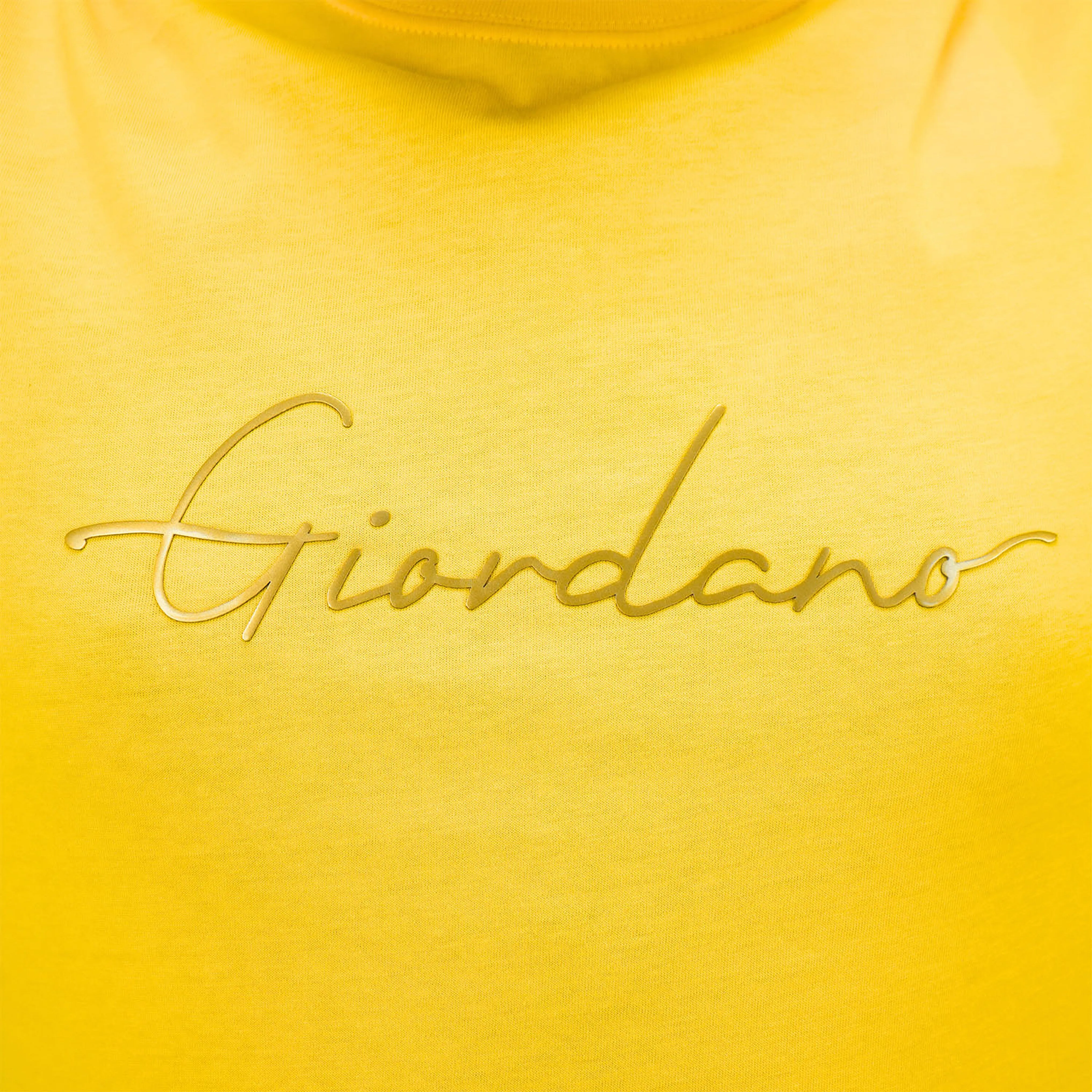 Cotton Jersey Crewneck Short Sleeve Slim Print Tees (Signature Tees)