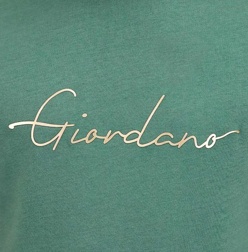 Cotton Jersey Crewneck Short Sleeve Slim Print Tees (Signature Tees)