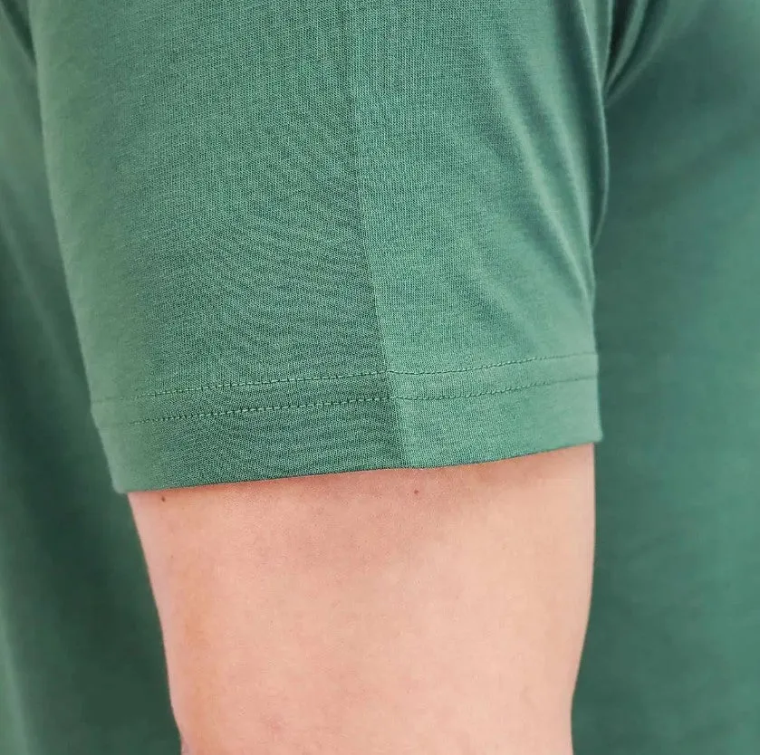 Cotton Jersey Crewneck Short Sleeve Slim Print Tees (Signature Tees)