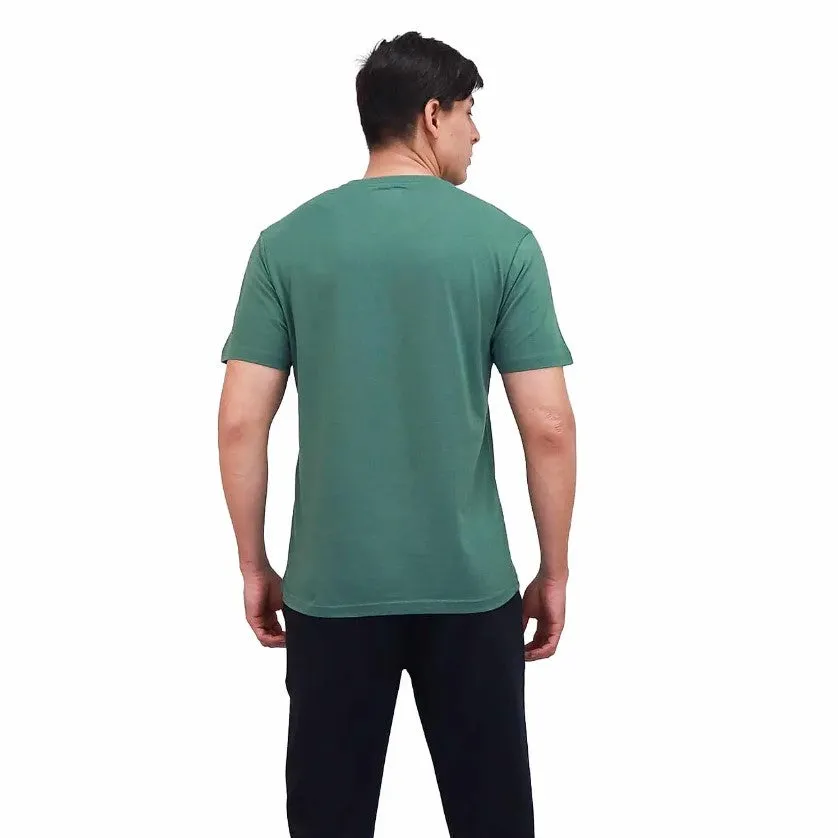 Cotton Jersey Crewneck Short Sleeve Slim Print Tees (Signature Tees)