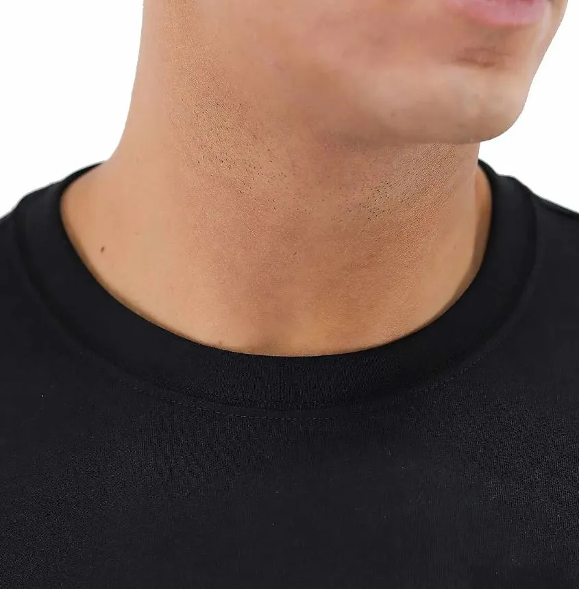 Cotton Jersey Crewneck Short Sleeve Slim Print Tees (Signature Tees)