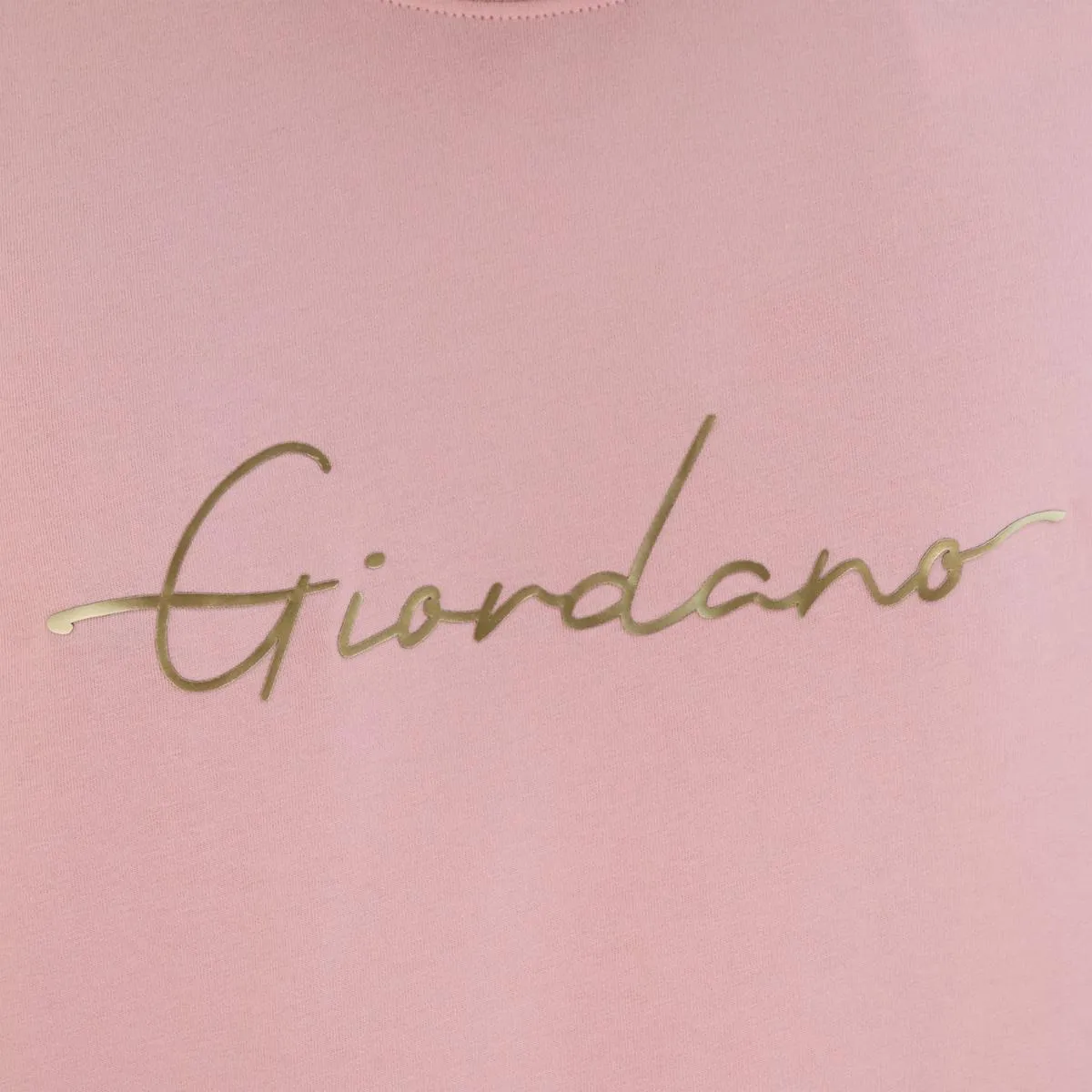 Cotton Jersey Crewneck Short Sleeve Slim Print Tees (Signature Tees)