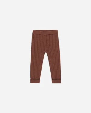 Cuffed Legging Brick