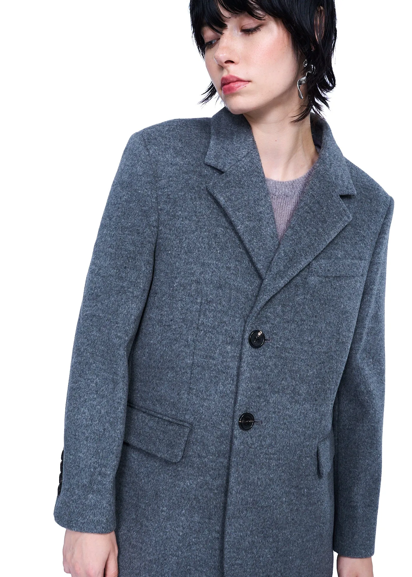 Dunst Unisex Layered Heavy Wool Blazer