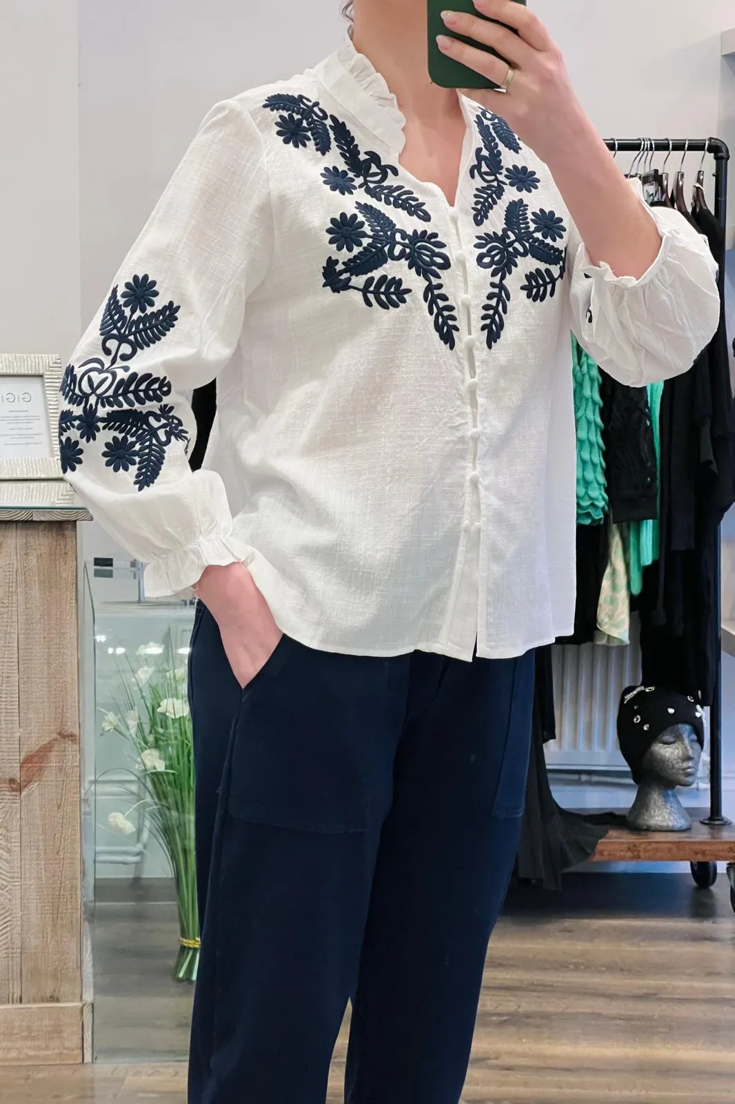 Embroidery  Shirt
