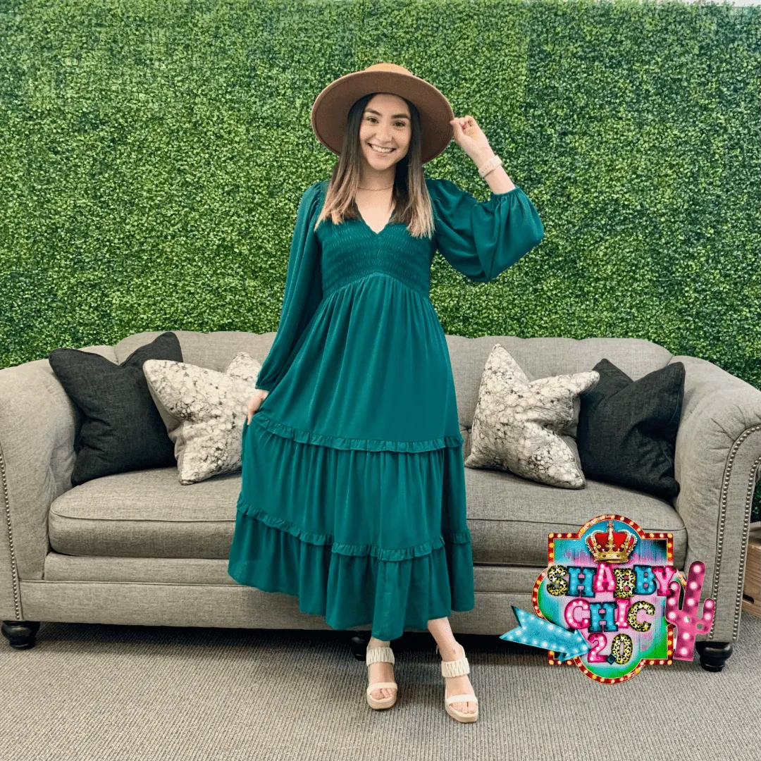 Emerald Chic Dress