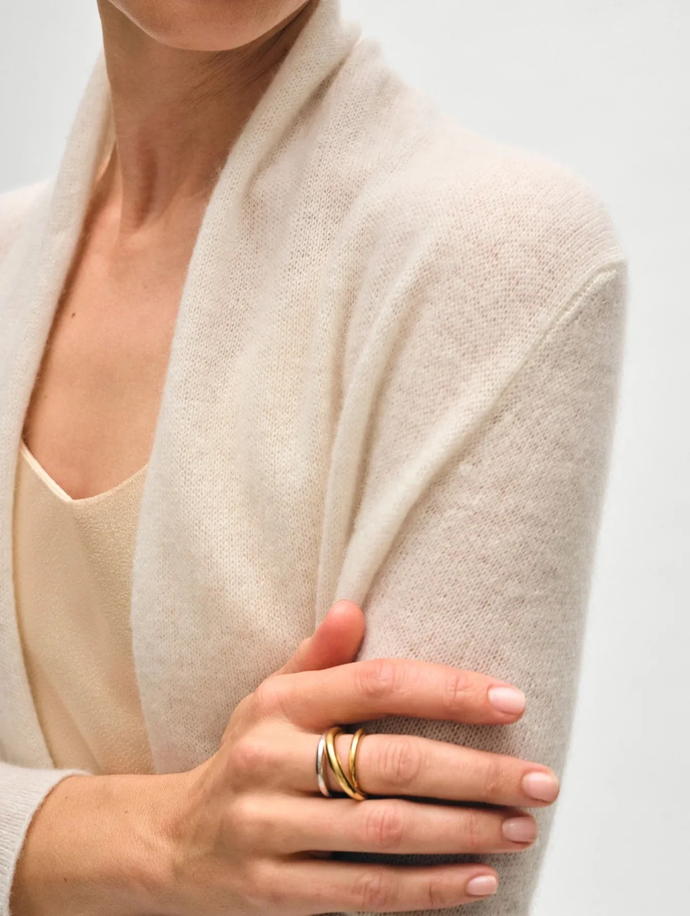 Essential Cashmere Trapeze Cardigan