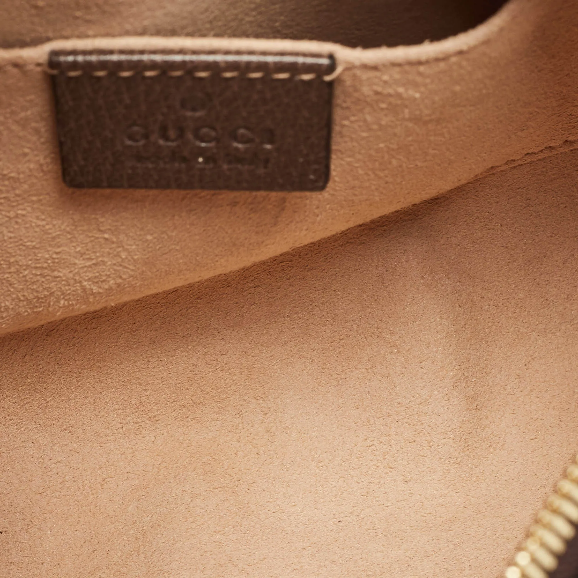 Gucci  Gg Supreme Canvas And Leather Ophidia Belt Bag