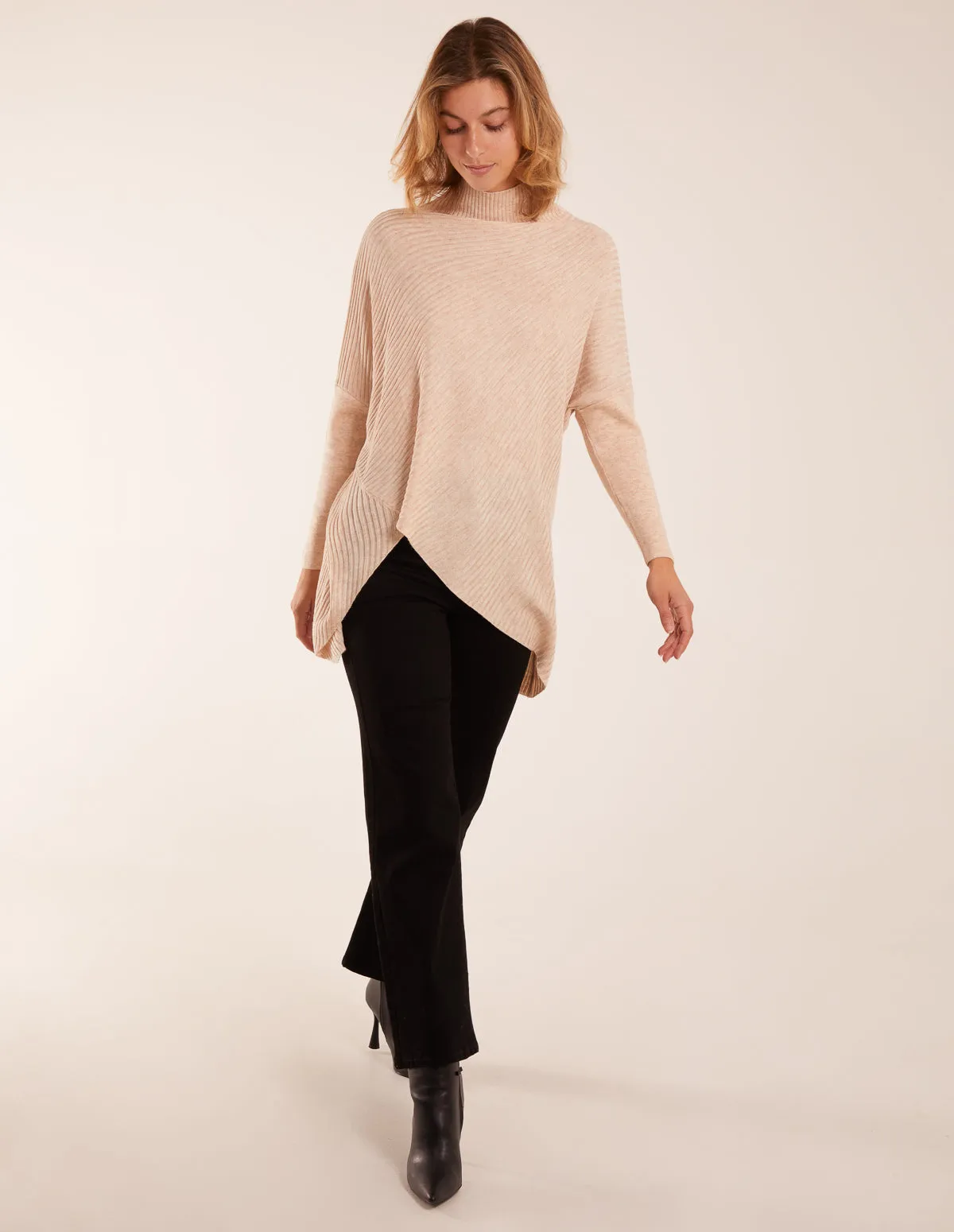 High Low Hem Detail Jumper