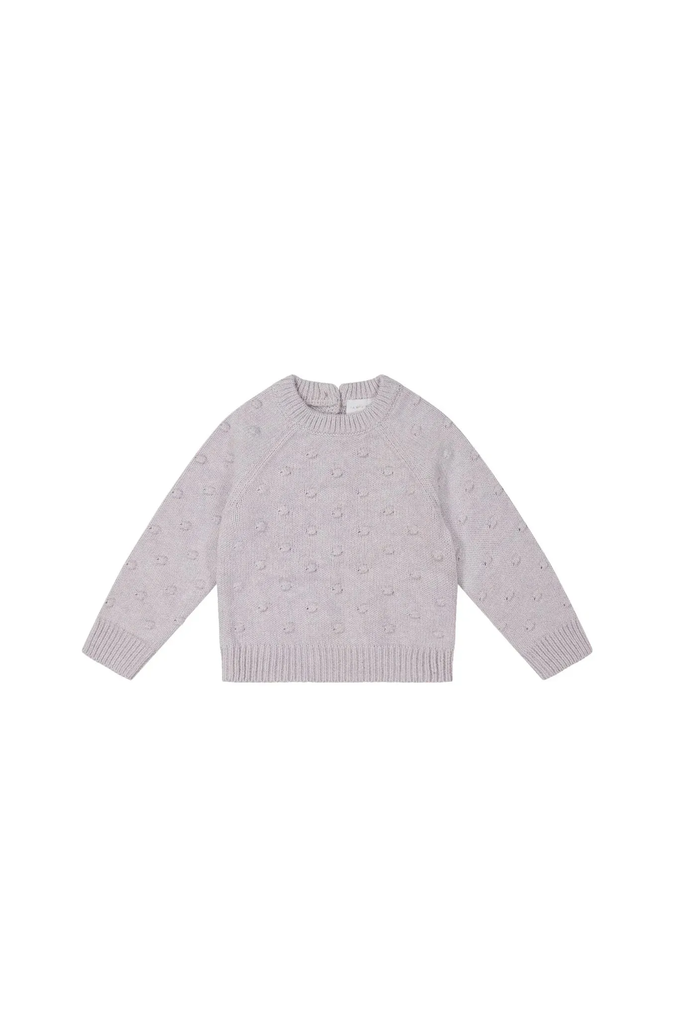 Jamie Kay Dotty Knit Jumper Pale Lilac Marle