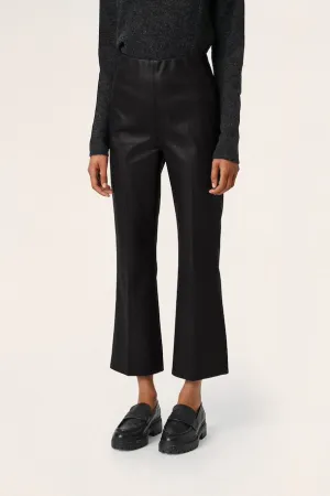 KAYLEE PU KICKFLARE PANTS
