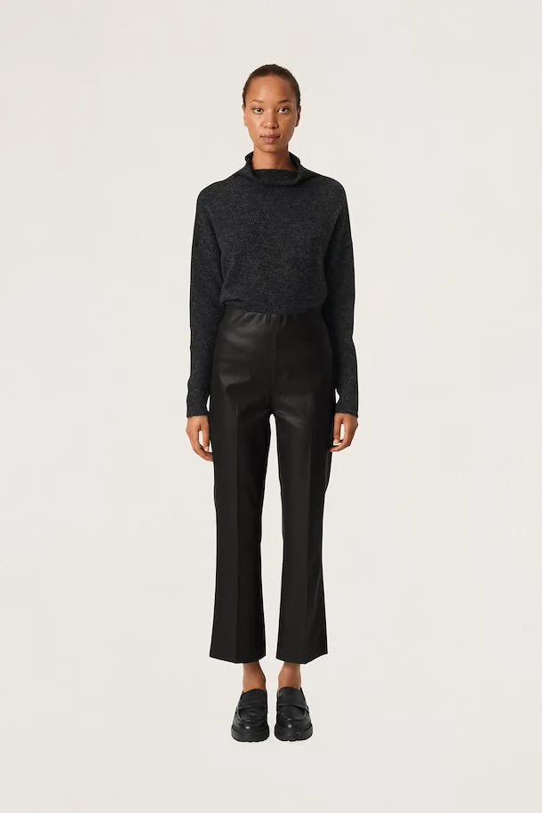 KAYLEE PU KICKFLARE PANTS