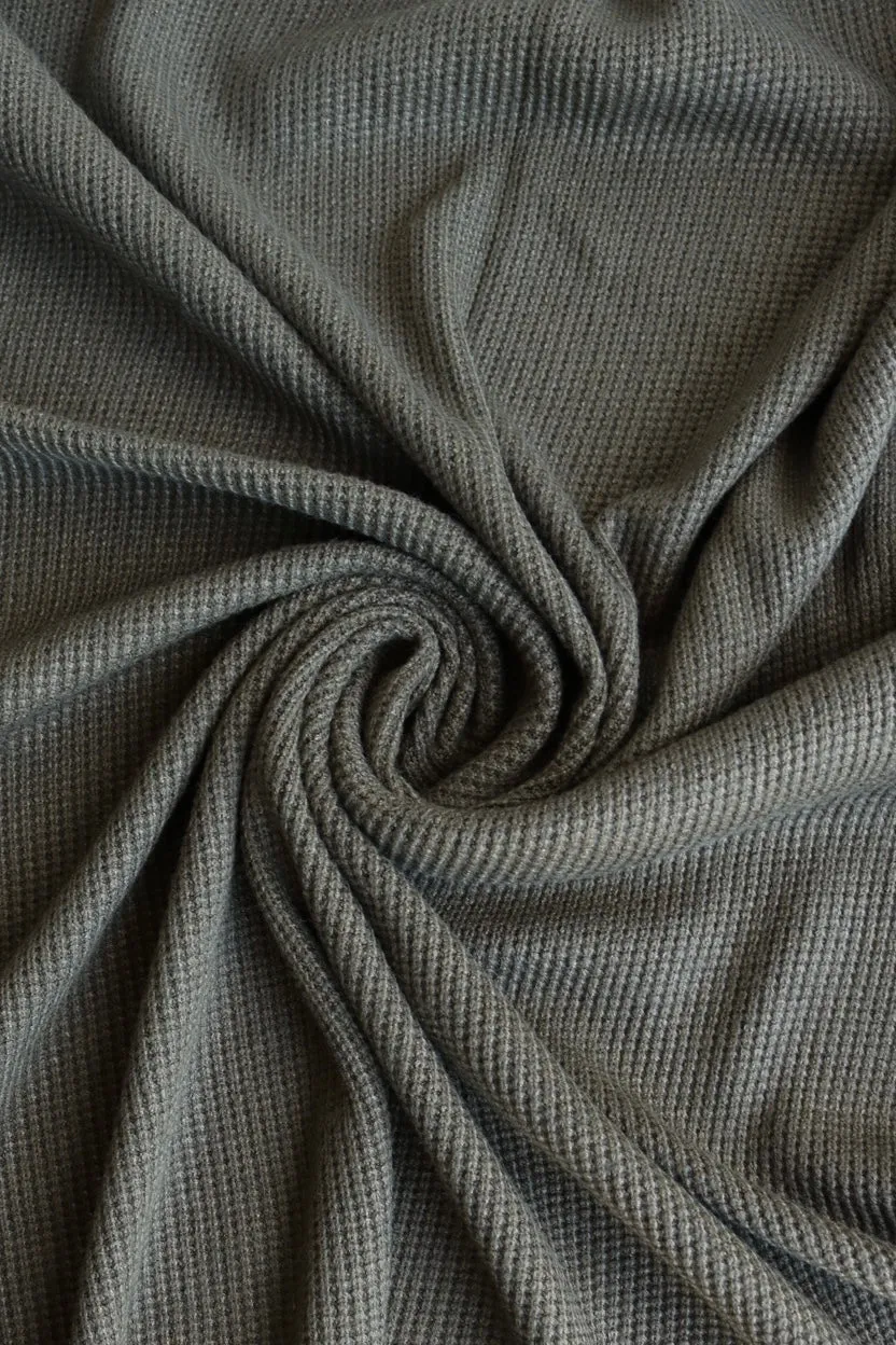 Kelp Banff Ultra Thick 1x1 Rib Sweater Knit