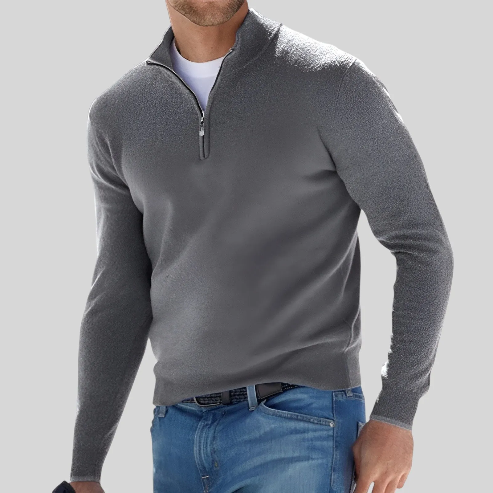 La velour ™  Zip-up jumper