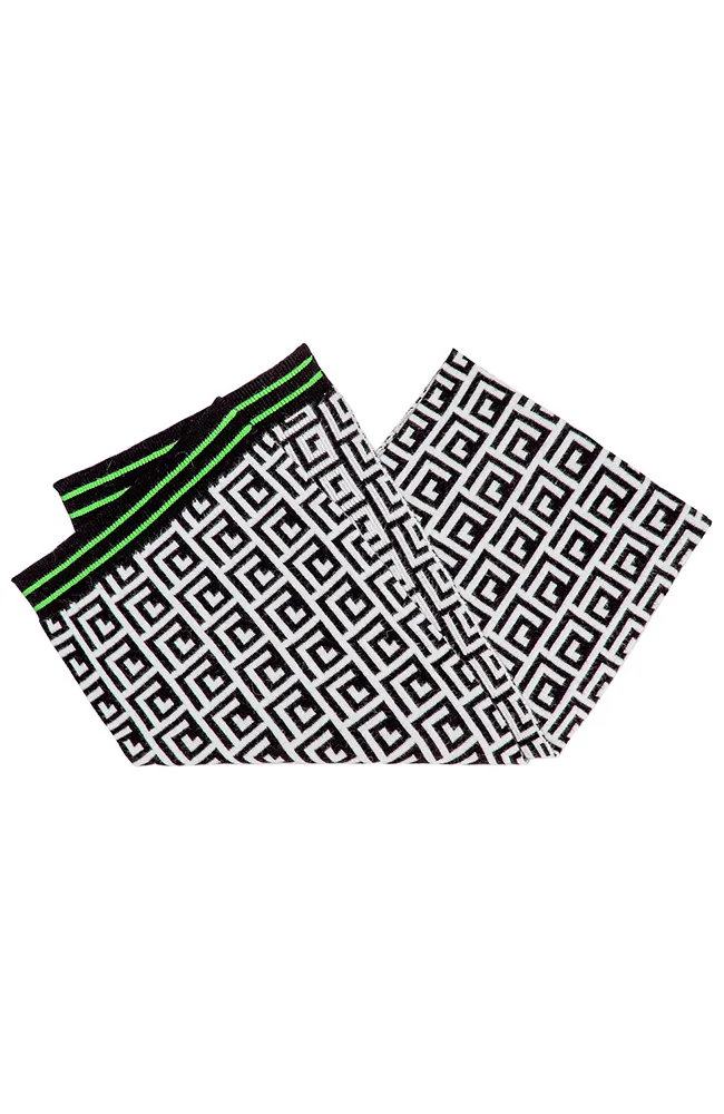 Lime Bright Lights Scarf