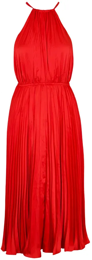Lucy Paris Kora Pleated Dress