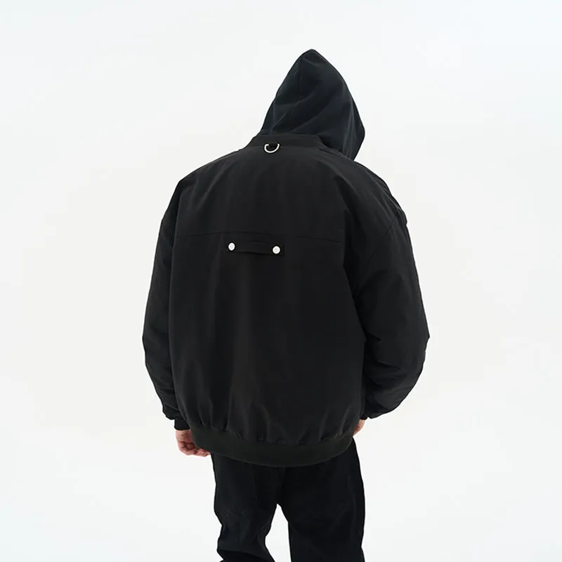 MA-1 Layered Multi-Pocket Buckle Jacket