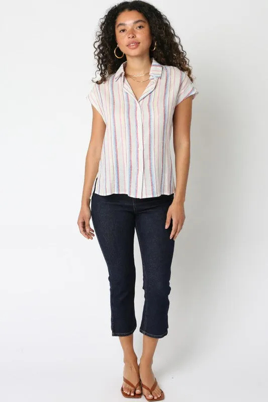 Monica Stripe Shirt