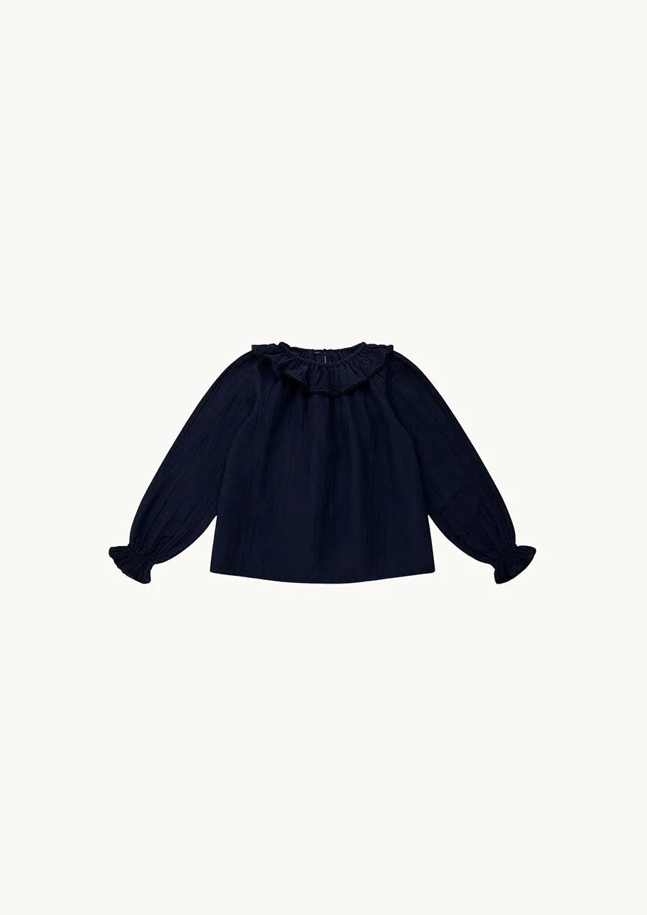 Navy Bluse