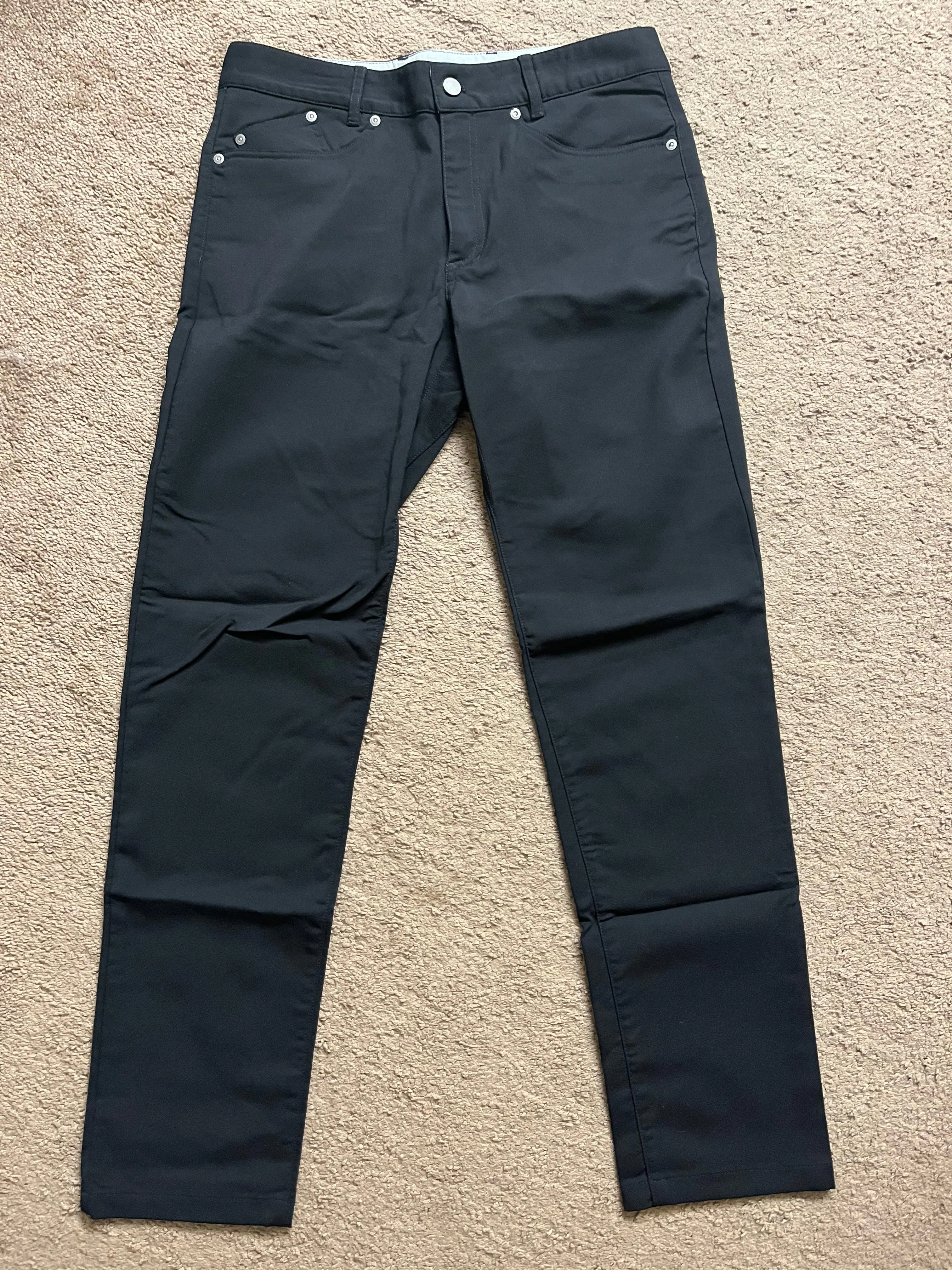 Outlier Slim Dungarees - 33 x 32 - black