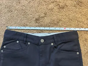 Outlier Slim Dungarees Long - Color: Charcoal - Size: 30 X 35 -  New