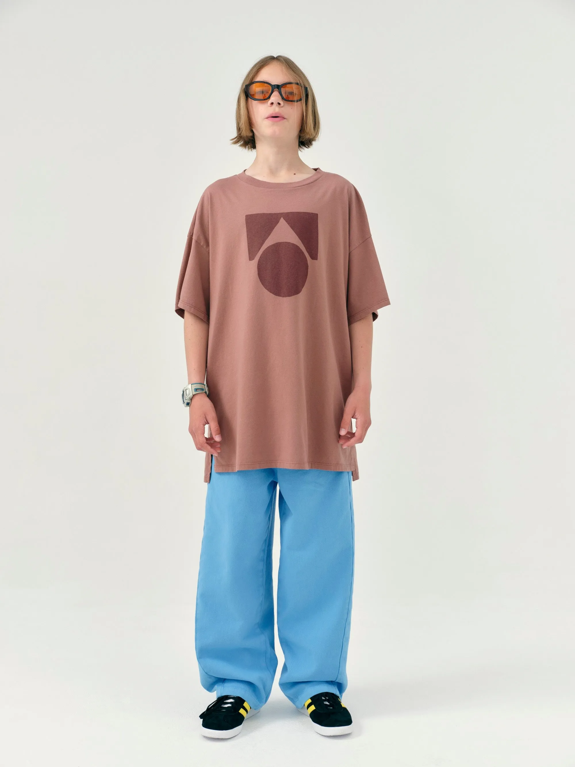 Pant Wide Leg Alaskan Blue