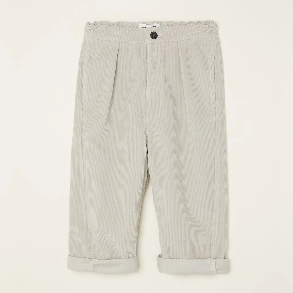 Pants Barrel Leg Silver Birch