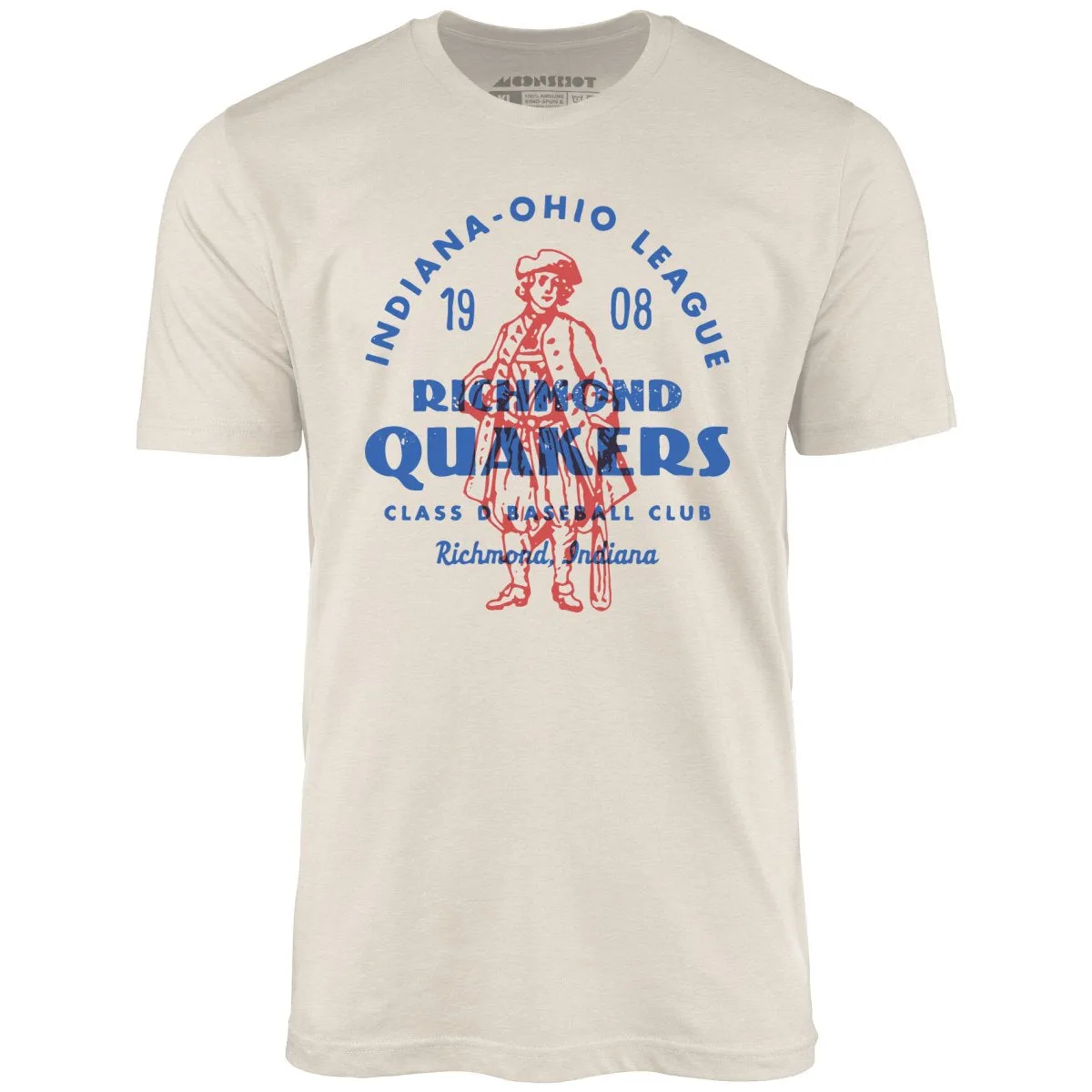Richmond Quakers - Indiana - Vintage Defunct Baseball Teams - Unisex T-Shirt