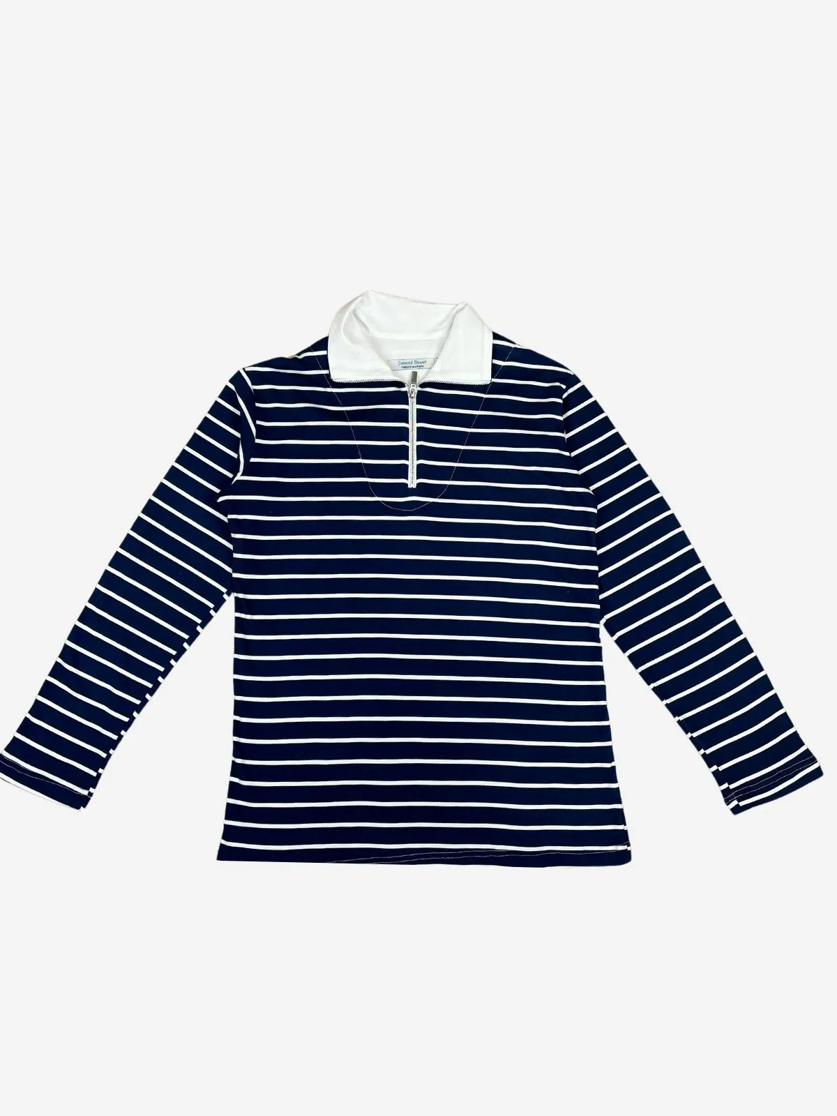 Riviera Navy Zip Polo