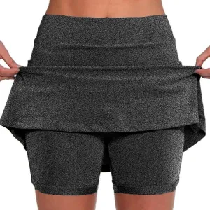Rvidbe Skorts for Women with Pockets Lightweight Skirt Athletic Inner Shorts for Running Tennis Golf Workout Sports Shorts